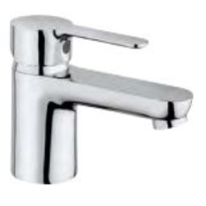 1240 Artis Silver Basin Mixer 98mm high