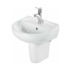 5111-5211 LAPINO Platin Wash Basin Half Pedestal