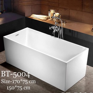 BT-5004 D&N Ceramic Free Standing Bathtub 170x75x58cm