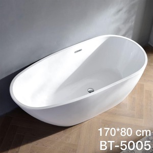 BT-5005 D&N Ceramic Free standing Bathtub 170x80x 58cm