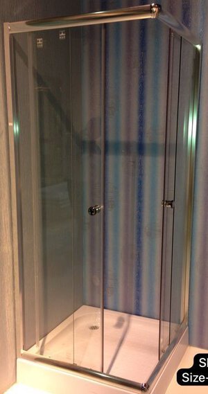 SE-005A D&N Shower Enclosure 80 x 80 x 195cm